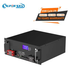 6500 Cycles 10kw Li-ion for Solar Energy Storage and Home Power System Lifepo4 Battery Lithium Ion Batteries