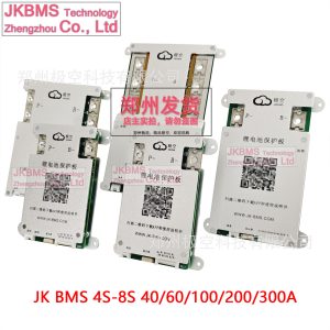 Jignkong Protection Board 4 Strings 5 Strings 6 Strings 7 Strings 8 Strings Lithium 12V24V Battery Smart JKBMS ActiVe Balanced High Current