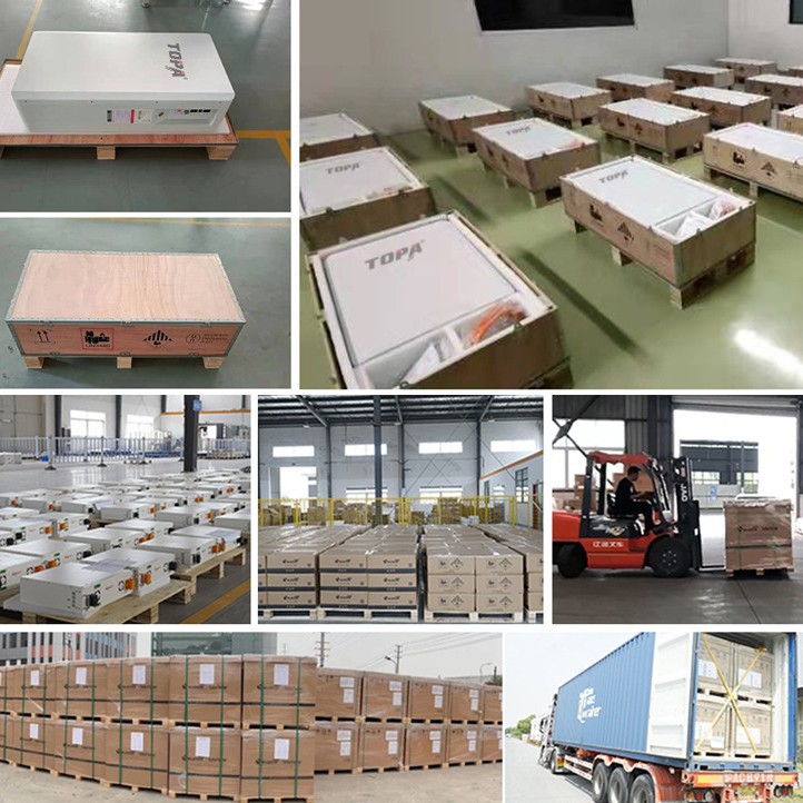 Household energy storage battery 48V100AH lithium iron phosphate battery 5KWH cabinet stacked solar power generation system - Image 3