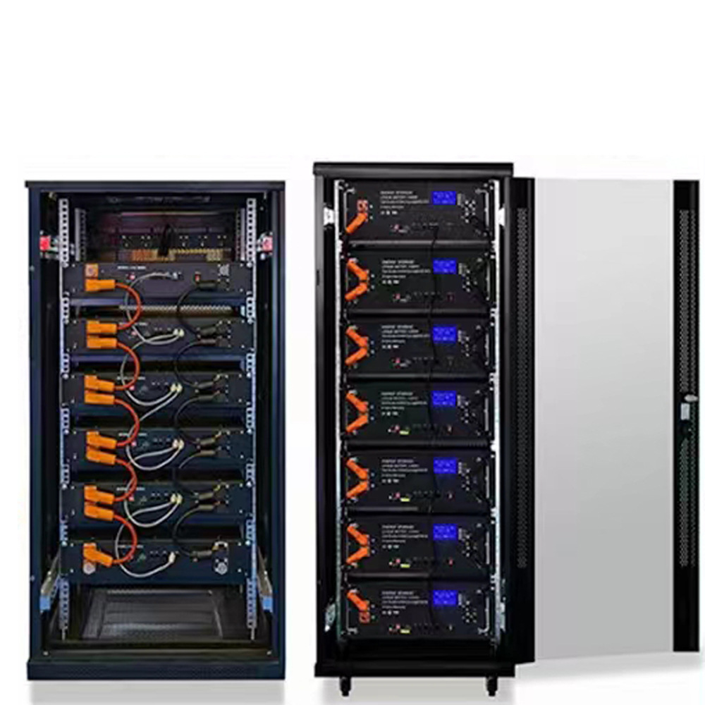 48V100Ah Stacked Household Energy Storage Solar Photovoltaic Power Generation Lithium Iron Phosphate 5KWH Energy Storage Lithium Battery - Image 2