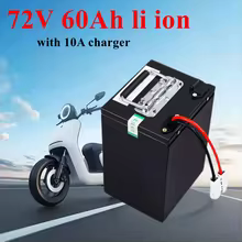 72v 60Ah 60A li-ion lithium polymer battery pack replacement 50Ah 70Ah for 3000W 5000W 6000W 7000W Boat,golf car,camping car