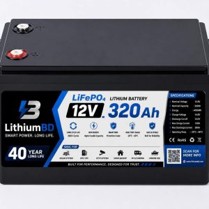 12v 320ah Lifepo4 smart wifi control bms